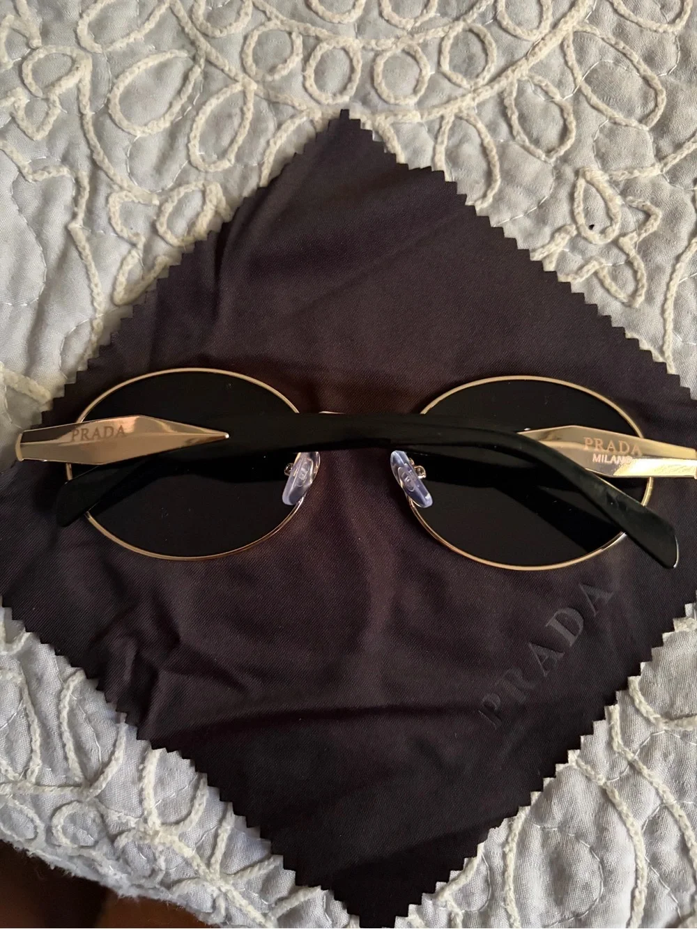 Prada gold 65zs